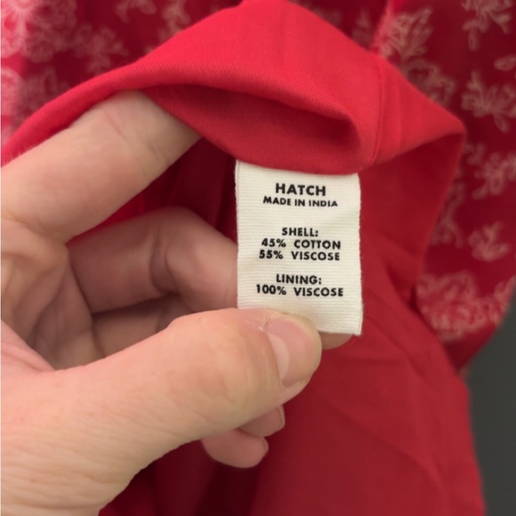 Hatch Maternity The Grace Flutter Sleeve Mini Dress Size Small - Picture 4 of 5